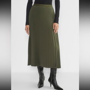 Artizia Babaton Aclaim Skirt - Olive (NWT)